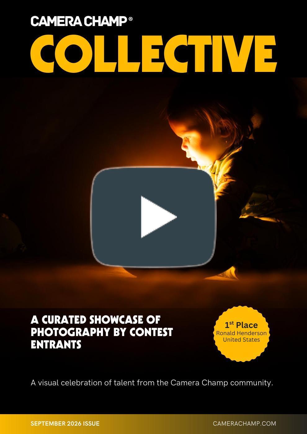 Camera Champ Collective September 2026 magazine cover